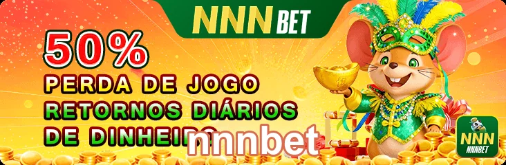 Imagem da plataforma nnnbet destacando promoções para slots.