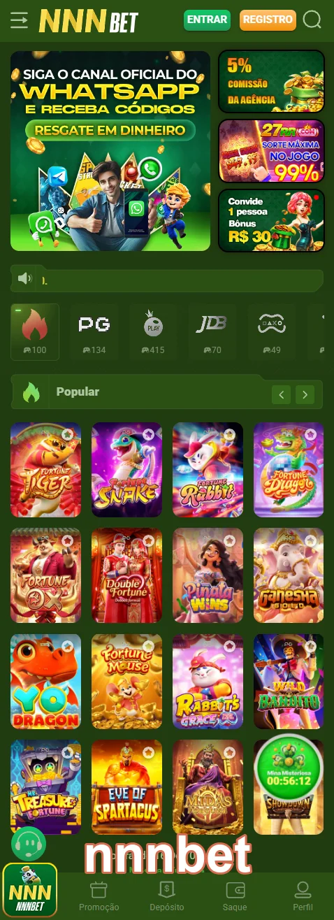 nnnbet apresenta a interface de acesso VIP com cadastro rápido.